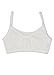 Jockey Girl's Bras Girls Two Way Performance Crop Top, White, S