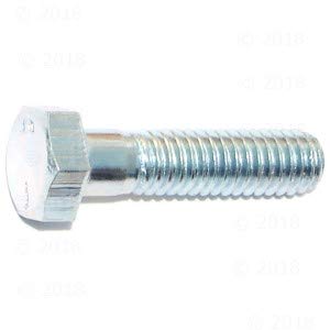 5-Pack 7/16-14 X 3/4 Inch Hex Cap Screws - Stainless Steel Coarse Thread Bolts