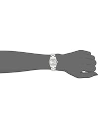 Ciudadano, EQ0540-57A. Reloj para mujer analógico, maquinaria japonesa Cuarzo, tono plateado.