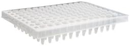 AXYGEN - Axygen 96-well PP PCR Microplate, Half Skirt, Clea r, NS, Single Notch Corner, CS50
