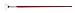 Silver Brush the Art Sherpa Long Handle Fan Size 4 Acrylic Paint Brush (AS-4004- 4)