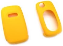 AONED Styling Hard Plastic Keyless Remote Key Protection Case Yellow New for For Audi A3 8L TT MK1 Durable