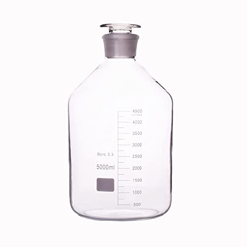 DONLAB 5000ml Narrow Mouth,Borosilicate Glass