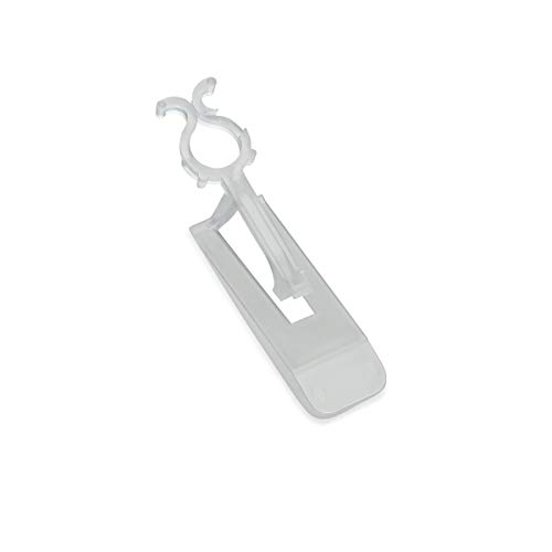 Holiday Lighting Outlet All In One Christmas Light Clip, Works on C7 & C9, Perfect Gutter Clip or Shingle Clip, Pack of 25