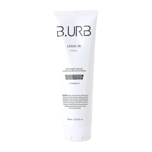 Leave In Masculino B.URB Kendall 150ml | Reconstrução Instantânea, Hidratação Prolongada, Antifrizz, Proteção Térmica e Solar, Todos os Tipos de Cabelo