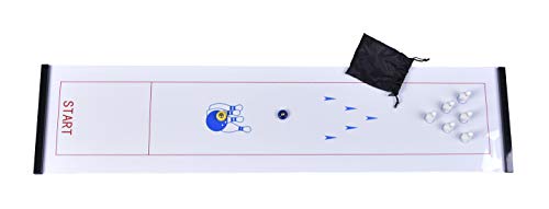 Bowling Table Games for Families, Quick and Easy to Set Up for Adults and Kids, Travel Game, Family Game by C&H Solutions
