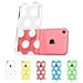iPhone 5C Case, ESR the Beat Series Hard Clear Back Cover Snap on Case for iPhone 5C (Polka Dots)