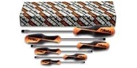 Beta 12600306 Model 1260 /S6 Screwdrivers for Slotted Head Screws, 6 Pieces