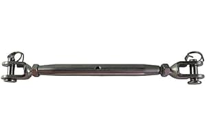 US STAINLESS Stainless Steel 316 Type E M10 Turnbuckle Rigging Screw Jaw & Jaw Marine Grade