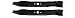 USA Mower Blades (2 MTD616MBP Toothed Extra High-Lift for MTD 490-100-M115 942-616 742-04087 Length 21-3/16 in. Width 2-3/4 in. Thickness .150 in. Center Hole 6 Point Star 38 in. Deck