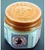 White Monkey Holding Peach Medicated Balm 18g Made in Thailand 12 tube