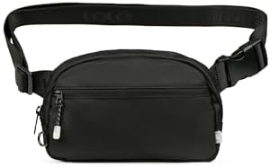Amazon.com: LOLË Lole - Sherpa Belt Bag, Unisex, Black, Black