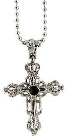 Black Butler Necklace - Black Butler Metal Charm Necklace - Black Butler Gothic Crown Pendant Necklace