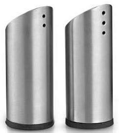 HMSTEELS Stainless Steel Lipistic Design Salt and Pepper Set