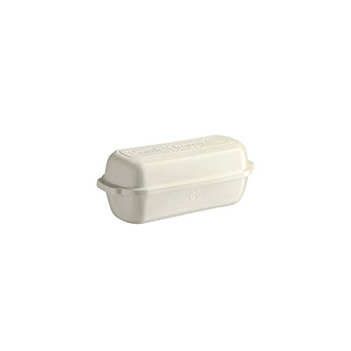 Emile Henry 505503 Italian 13.4 x 5.3 inches, Linen Bread Baker