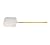 Allied Metal P1618 16 by 18-Inch Aluminum Blade Pizza Peel with 19-1/2-Inch Wooden Handle