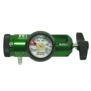 Photo 1 of 8 LPM Oxygen Regulator CGA-870 w/Barb Outlet by Responsive Respiratory #120-1010C