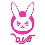 D.VA Bunny Logo Overwatch - Vinyl 4
