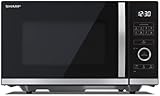 Sharp YC-QS254AU-B 25 Litre 900W Digital Flatbed Microwave Black view 2