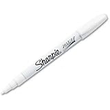 Sharpie Permanent Paint Marker, Fine Point, White