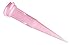 Dispensing Needle, Plastic Tapered Pink 20 ga 0.024id x 1.25