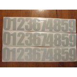 DIY 911 Reflective Address 4 Inch Reflective Numbers