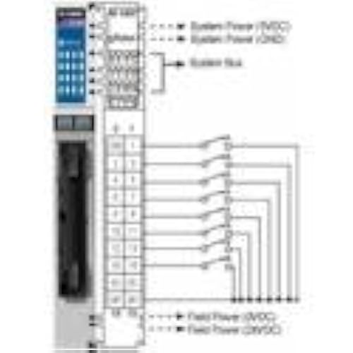 MOXA M-1600 Remote I/O Module, Moxa ioLogik System 24Vdc Input Module ...