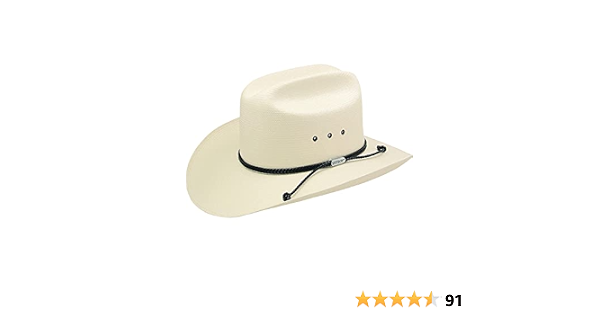 Carson 10X Shantung Straw Cowboy Hat 
