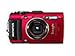 OM SYSTEM OLYMPUS TG-4 16 MP Waterproof Digital Camera with 3-Inch LCD (Red)