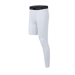 Jonscart One Leg Compression Tights Long Pants