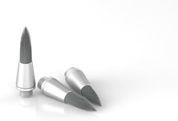 PenGo Spare Stylus Tips - Brushtip 3 pack (fits TouchPen and BrushPen for iPad, Kindle, Google Nexus, Samsung, and other touch screens)