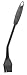 HIC Harold Import Co. Elizabeth Karmel’s Super Silicone BBQ Grill Basting Brush with Long Angled Handle and Removable Heads, 15-Inches