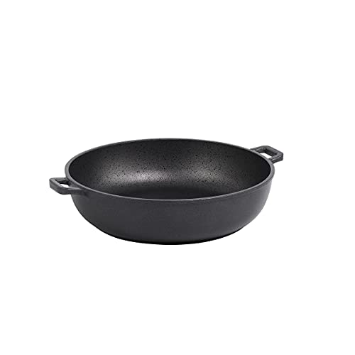 de Buyer - Niederer Bratentopf CHOC EXTREME - 36 cm - 8313.36, Schwarz