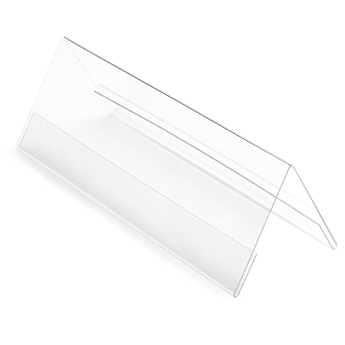 Deflecto Porte signe de séminaire, forme de tente 48601/transparent Format A4