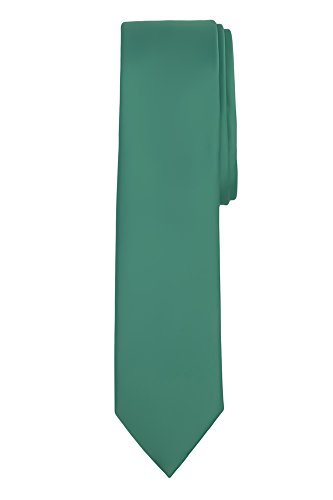 Jacob AlexanderMen's Skinny Width 2" Solid Color Tie