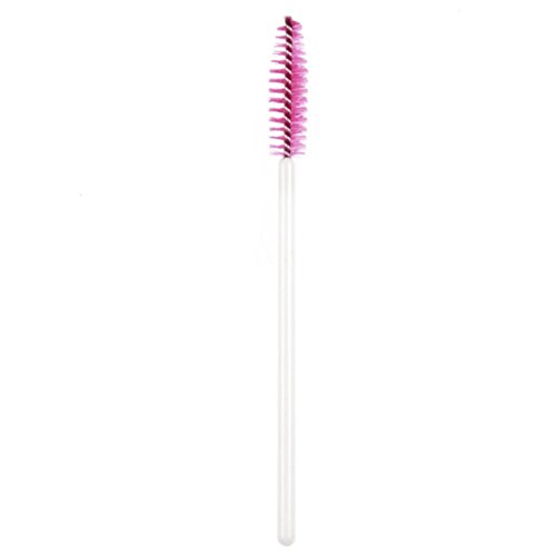 Creazy(TM) 50pcs Disposble Eyelash Brush Mascara Wands Makeup Cosmetic Tools (Hot Pink) - Thumbnail 2