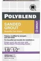 Custom Building Products Pbg3707-4 Polyblend Dove Gray Tile Sanded Grout - 7 Lb (Pack of 4) by Custom Building Products