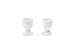 Fox Run 6227COM Porcelain Egg Cup, 2.5 x 2 x 1.75 inches, White