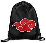 MGTER66 Backpack Gymsack Gym Sack Akatsuki Cloud Logo White