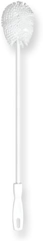 Qosina 80079 Polypropylene Foam Bristles Laboratory Glassware Washing Brush with Polypropylene Handle, 18" Length (Pack of 25)