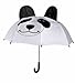 Wild Umbrella - Panda Animal - Black & White - Fun Rain Gear for Kids!