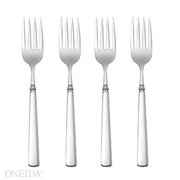 Oneida Easton Fine Flatware Set, 18/10 Stainless, Set of 4 Salad Forks