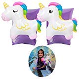 Inflatable Unicorn Arm Bands Swimming Boat Children Inflatable Sleeves Swim Circle Armbands Pool Toy for Kids Toddlers Infants 2-8 Years