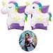 Inflatable Unicorn Arm Bands Swimming Boat Children Inflatable Sleeves Swim Circle Armbands Pool Toy for Kids Toddlers Infants 2-8 Years