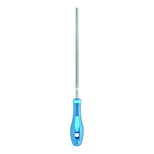 Pferd 11214157 NSB Cut 2 Type Round File, Silver/Blue, 150 mm
