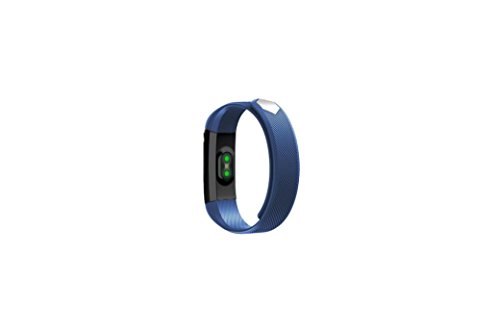 Fitness Tracker ID115 HR, Boofab Activity Tracker with Heart Rate Monitor Watch, IP67 Waterproof Smart Wristband with Calorie Counter Watch Pedometer Sleep Monitor for Kids Women Men (dark blue)
