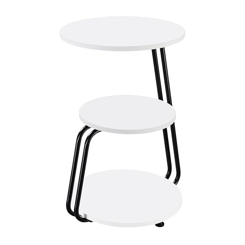 Coaster Home Furnishings - Hilly - Engineered Wood - 3-Tier Round Accent Side T…