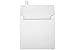 4 x 4 Square Envelopes w/Peel & Press - 70lb. Bright White (50 Qty.) | Perfect For Thank You Notes, Greeting Cards, Weddings or any Announcement | 70lb Text Paper | 8504-AO-50