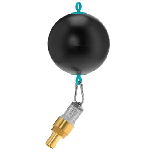 Gardena Schwimmende Absaugung Set: Schwimmkörper für Tauch-Druckpumpen mit 25 mm Schlauchdurchmesser, inkl. Messinganschluss, Rückschlagventil und Sch
