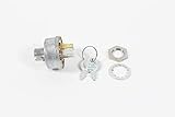 Lawn Tractor Ignition Switch; AYP STD365402, 365402, 3612R, 4406R; MTD 725-0267A, 925-0267A; Murray 21064; Replaces John Deere AM102551 (And Many More)